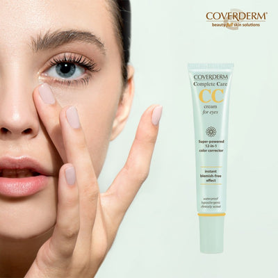 Coverderm CC корректирующий крем для глаз SPF 15, 15мл.