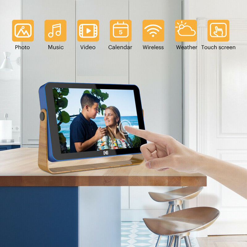 Цифровая фоторамка Kodak 10 Wi-Fi, синяя