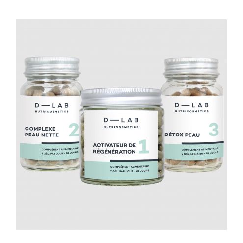 D-LAB Nutricosmetics - Food supplement program for perfect skin "Peau-Parfaite"