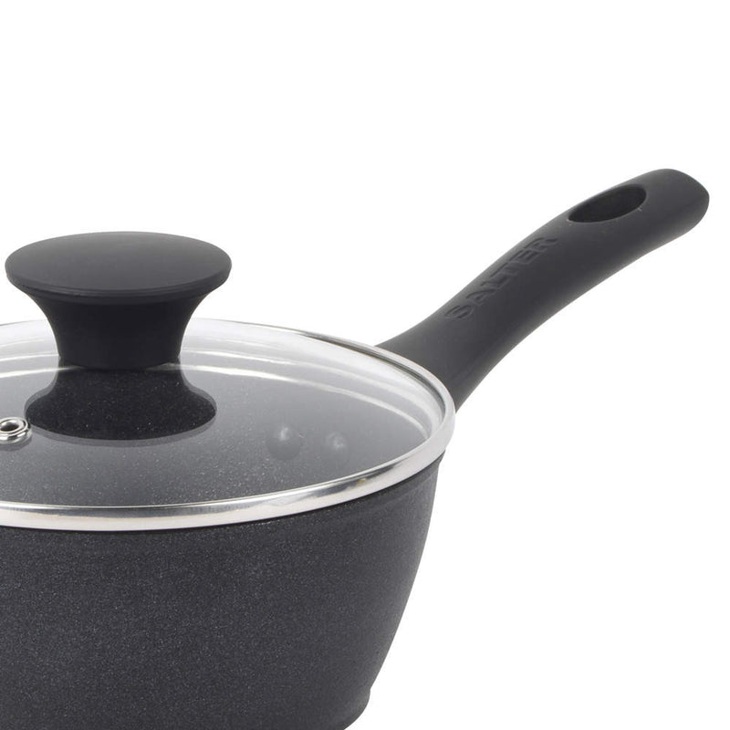 Salter BW09322AR Megastone Noir 16cm Saucepan
