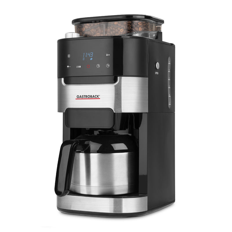 Gastroback 42711_S Coffee Machine Grind &amp; Brew Pro Thermo