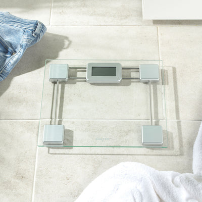 Salter 9081 SV3RFTE Glass Electronic Bathroom Scale