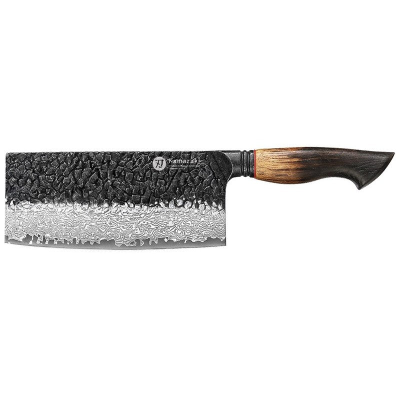 Damasko plieno peilis Kamazaki Cleaver Knife, KZ51KN, 18 cm