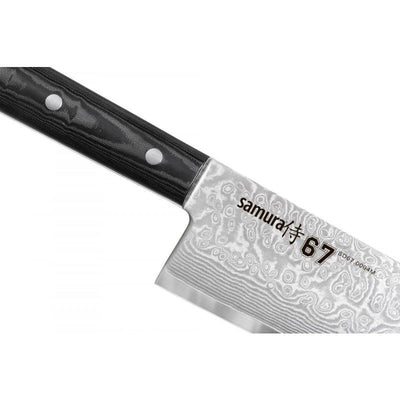 Нож из дамасской стали Samura Santoku SD67-0094M