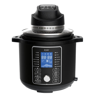 Многофункциональная электрическая скороварка с фритюрницей Zyle ZY806MC