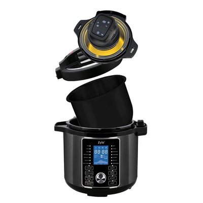 Многофункциональная электрическая скороварка с фритюрницей Zyle ZY806MC