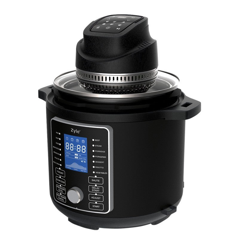 Многофункциональная электрическая скороварка с фритюрницей Zyle ZY806MC