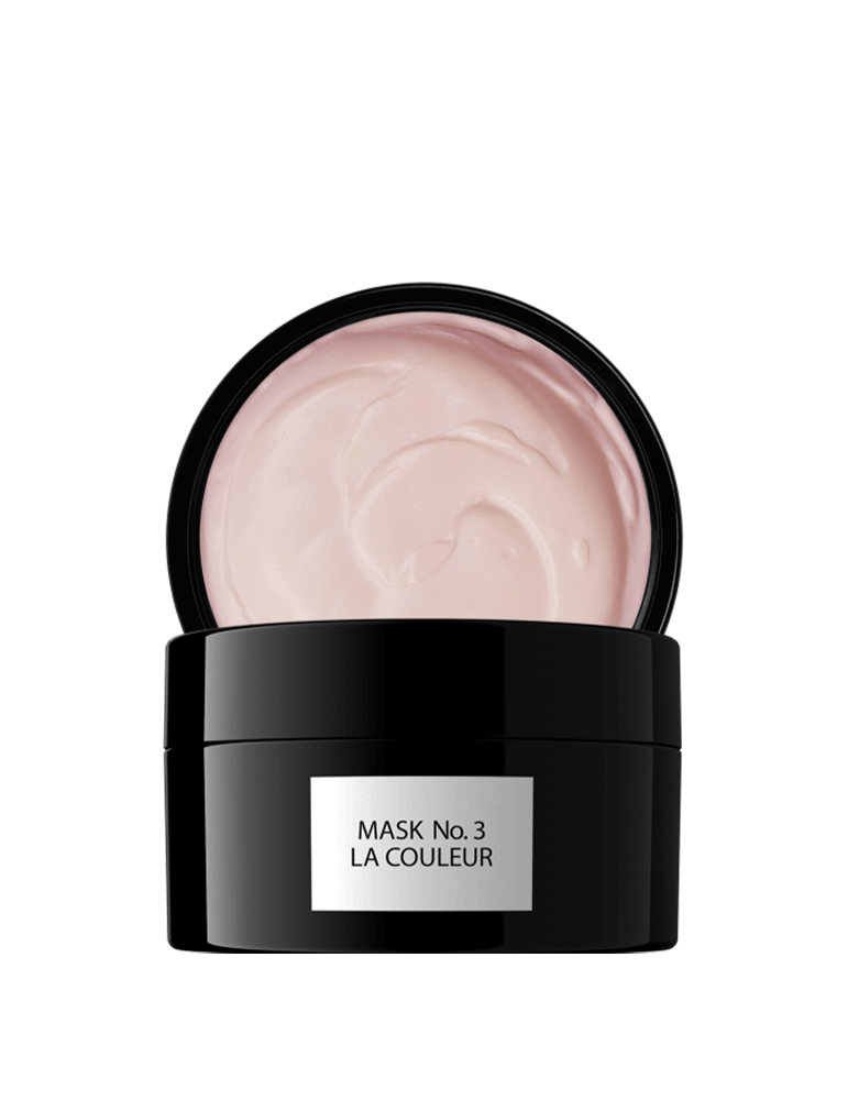 DM žvilgesio suteikianti kaukė dažytiems plaukams „No.3“ 180 ml