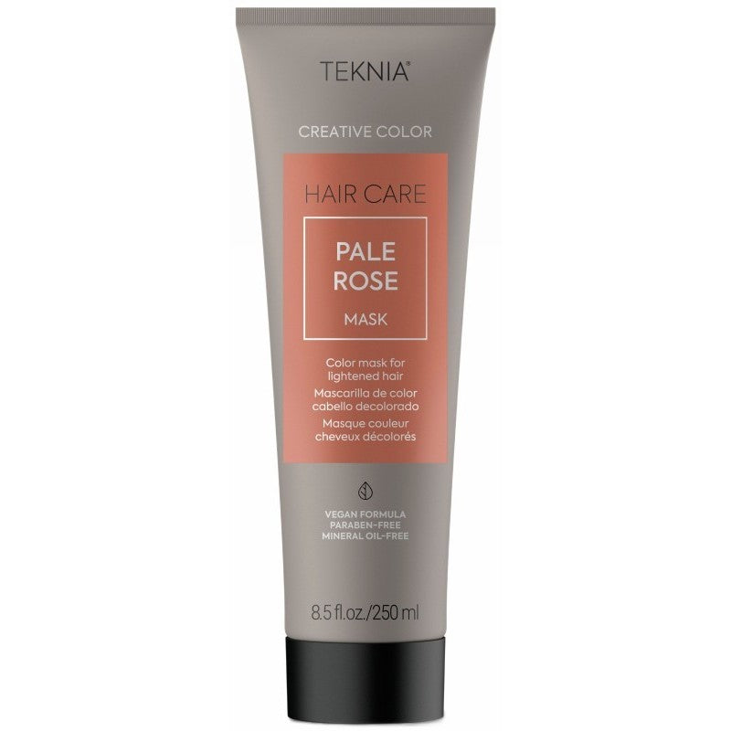 Dažanti kaukė šviesiems plaukams LAKME Teknia Creative Color Pale Rose Mask LAK44082, 250 ml
