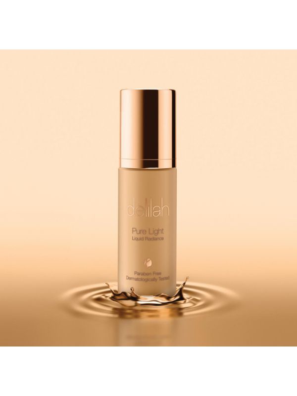 delilah PURE LIGHT LIQUID RADIANCE осветляющее средство, 30 мл + масло семян конопли в подарок