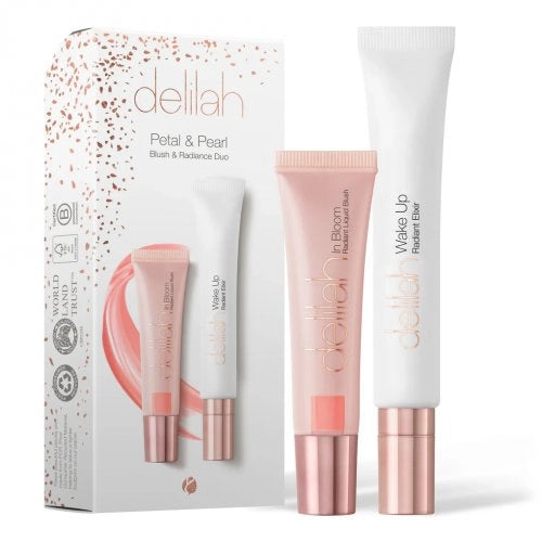 Delilah Petal & Pearl Blush & Radiance Duo Veido priežiūros rinkinys Rinkinys