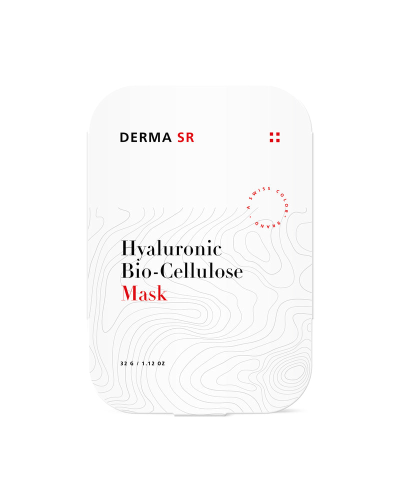 Derma SR Hyaluronic Bio-Cellulose Mask Bioceliuliozinė drėkinanti veido kaukė