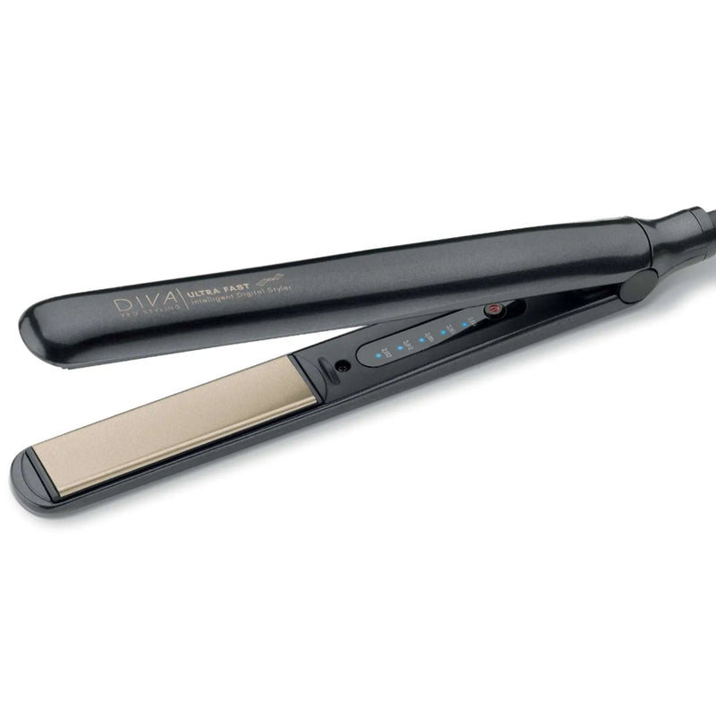 Diva Ultra Fast Intelligent Digital Styler (Black) straightener