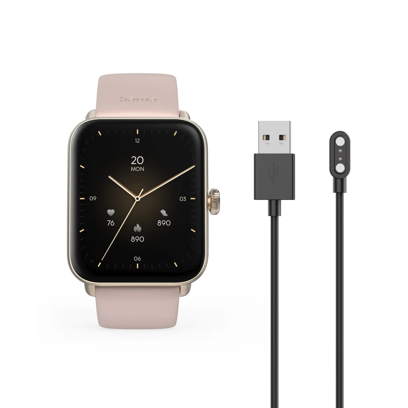 Hama 00178620 Smartwatch 6010 Rose Gold