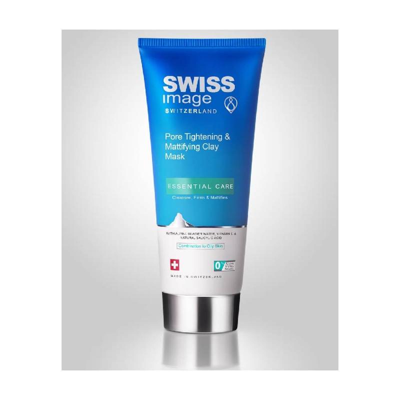 Swiss Image Essential Care Pore-Shrinking and Mattifying Clay Face Mask 75ml 