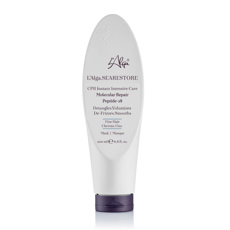 Moisturizing mask for fine hair with peptides L&