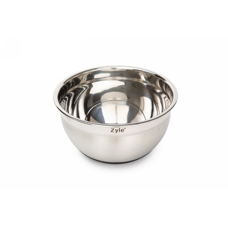 Набор мисок Zyle ZY193SMB, нержавеющая сталь, с крышками, 3 шт.