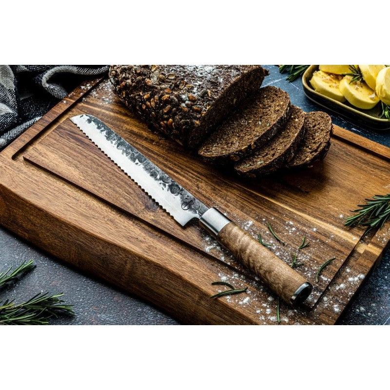 Нож для хлеба Кованый VG10 20,5 см
