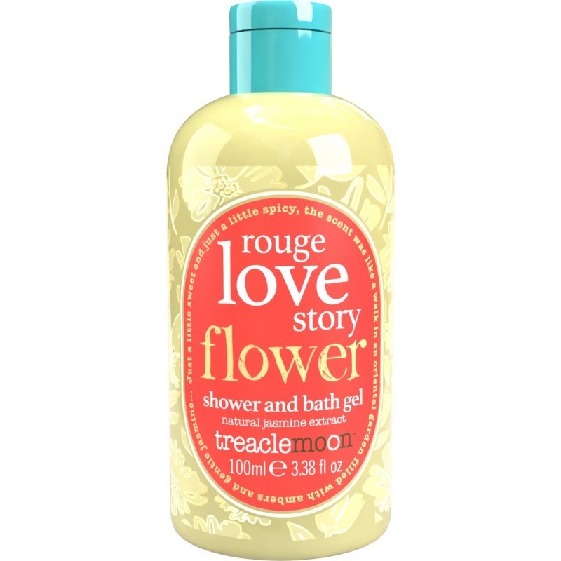 Dušo želė Treaclemoon Rouge Love Story Shower & Bath Gel TM101001219, 100 ml