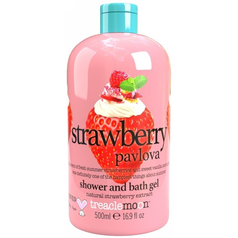 Shower gel Treaclemoon Strawberry Pavlova Shower Gel TM101001136, 500 ml