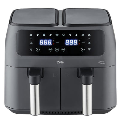 Double hot air fryer Zyle ZY030AF, 8 l, with two cooking baskets
