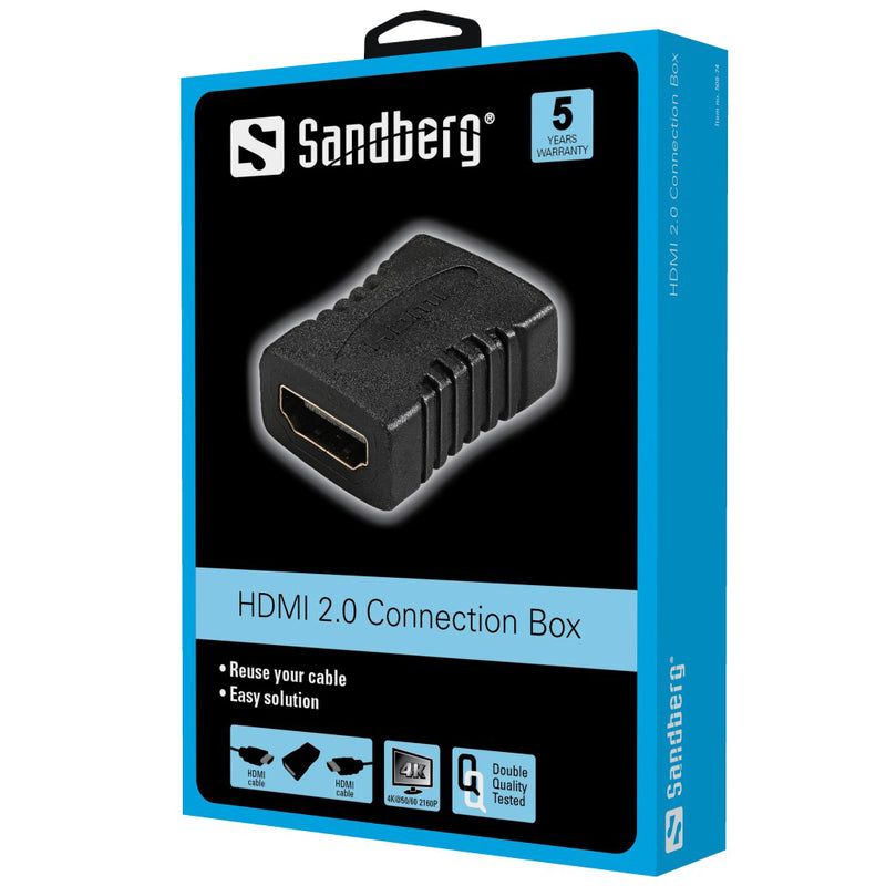 Sandberg 508-74 Соединение HDMI 2.0 F/F