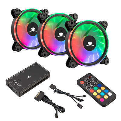 White Shark GCF-S028-004 Nebula-2 Black ARGB Kit