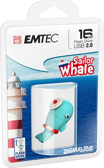Emtec USB2.0 M337 16GB Whale Sailor