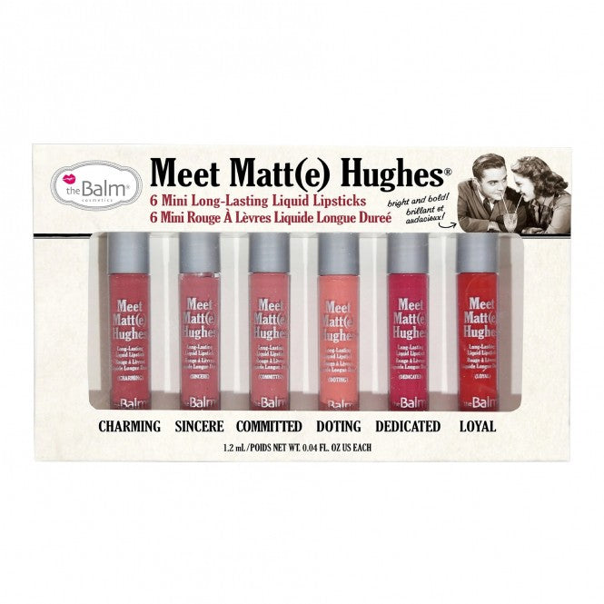 theBalm Meet Matte Hughes Mini Kit №1 Набор помад