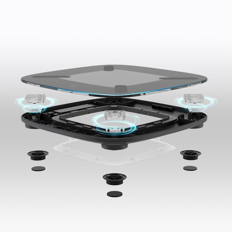 Homedics SCL-B200-BK3R GLO Body Analyser Bath Scale