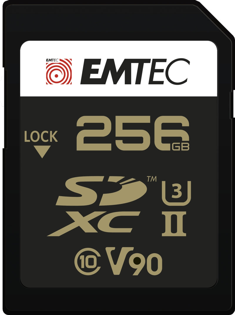 Emtec SD 256GB UHS-II V90 SpeedIN Pro+