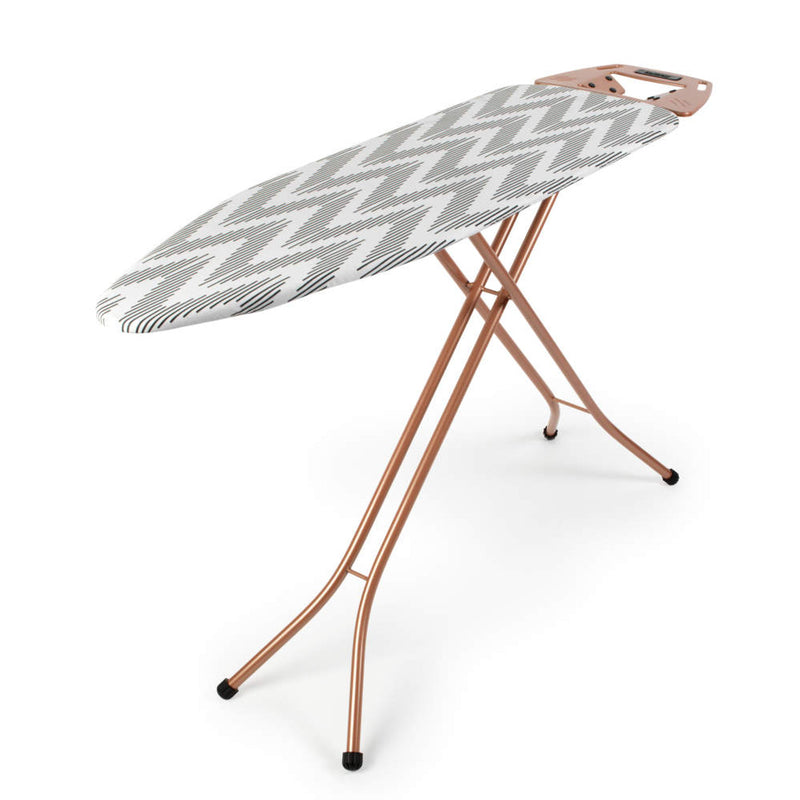 Beldray LA031596ROSEFEU7 Easy Glide Ironing Board - Rose Gold 122X 38 CM