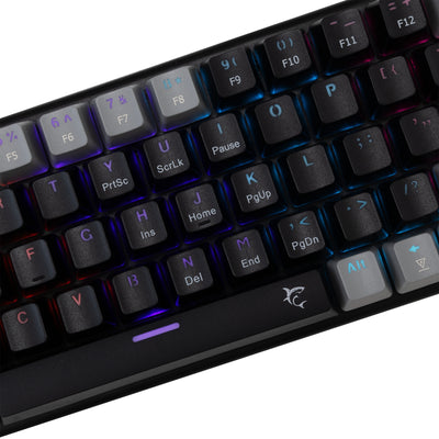 White Shark GK-002111V2  Wakizashi Black-Grey US Red Switches