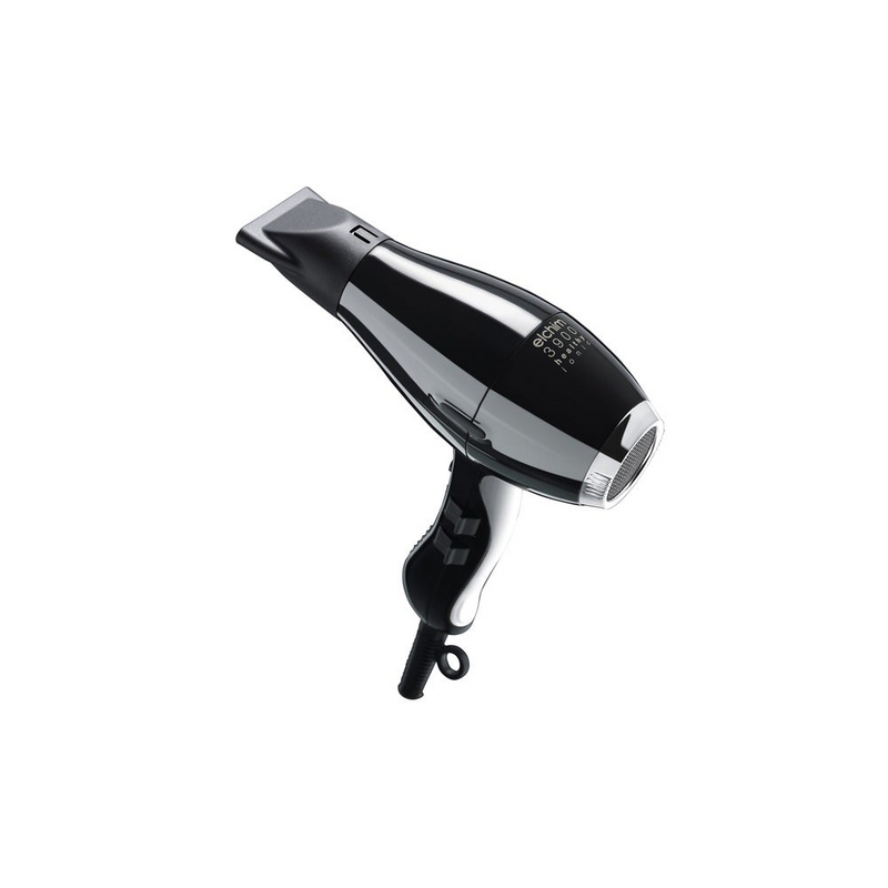 Elchim 3900 HEALTHY IONIC hair dryer Black&amp;Silver 