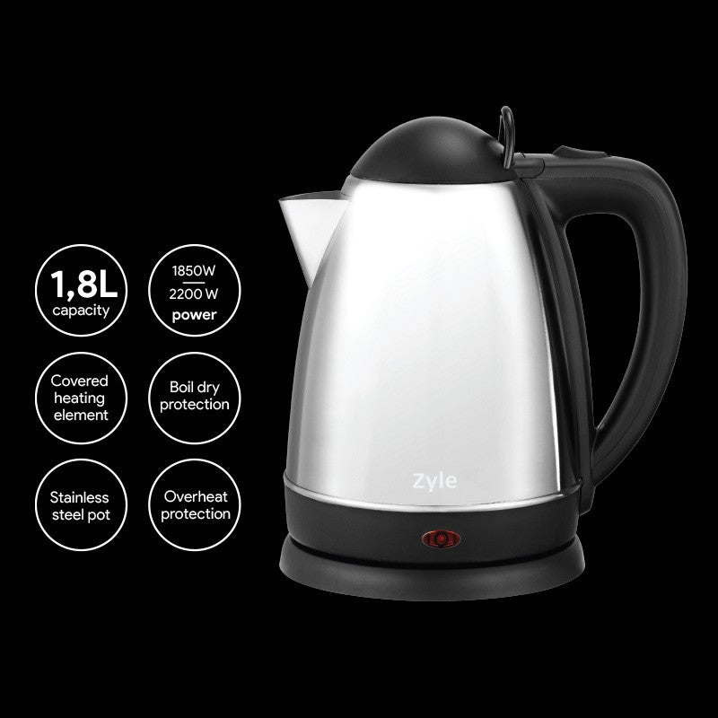 Electric kettle Zyle, ZY318SS, 1.8 L