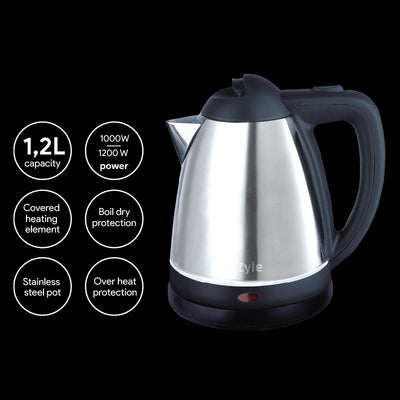 Electric kettle Zyle ZY930SS, 1.2 l
