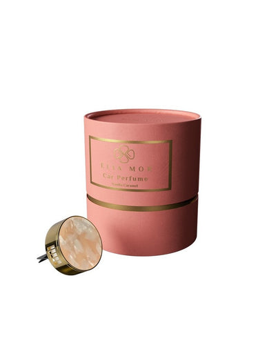 ELIA MOR automobilio kvapas + 2 vnt kvapnių plokštelių „Main Set Vanilla Caramel“