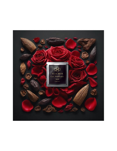 ELIA MOR automobilio kvapo papildymo plokštelės 2 vnt „Oudh Rose“