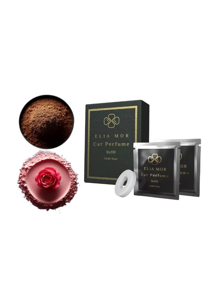 ELIA MOR automobilio kvapo papildymo plokštelės 2 vnt „Oudh Rose“