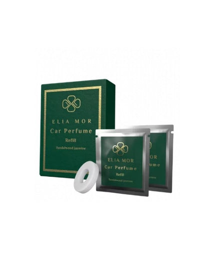 ELIA MOR automobilio kvapo papildymo plokštelės 2 vnt „Sandalwood Jasmine“