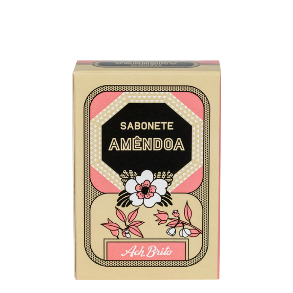 Ach.Brito Essential Care Almond Soap Herbal body soap with almond extract, 90g
