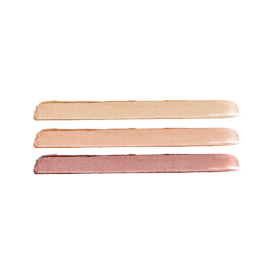 Jane Iredale Glam & Glow pieštukinių akių šešėlių mini rinkinys trio