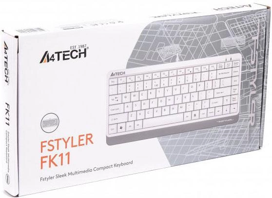 A4Tech 47119 FStyler FK11 Белый