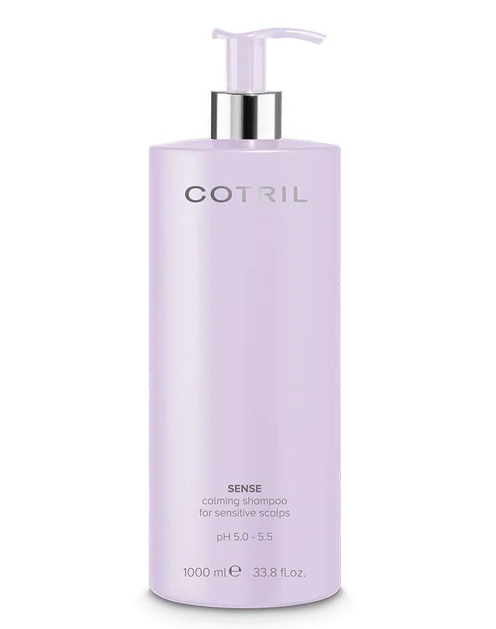Cotril Soothing Bivalent shampoo for scalp and length SENSE 1000 ml +gift Mizon face mask