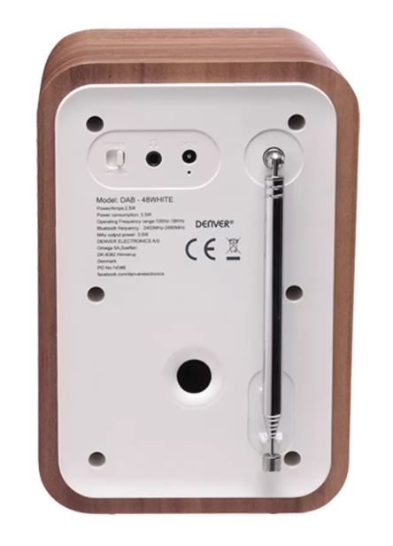 Denver DAB-48 White