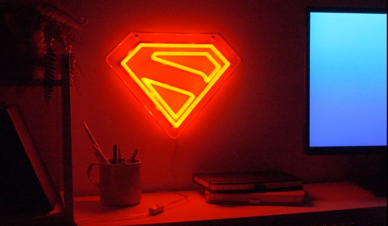 Paladone Superman Wall Mountable LED Neon Light