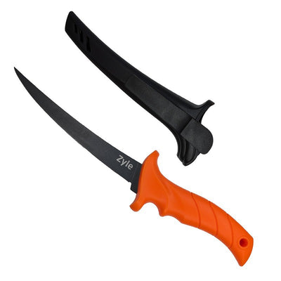 Filet knife ZYLE for fish, ZY109K, with case, 19 cm