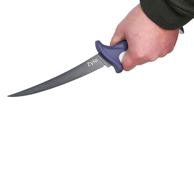 Нож для филе ZYLE для рыбы, ZY111K, с чехлом, 19 см