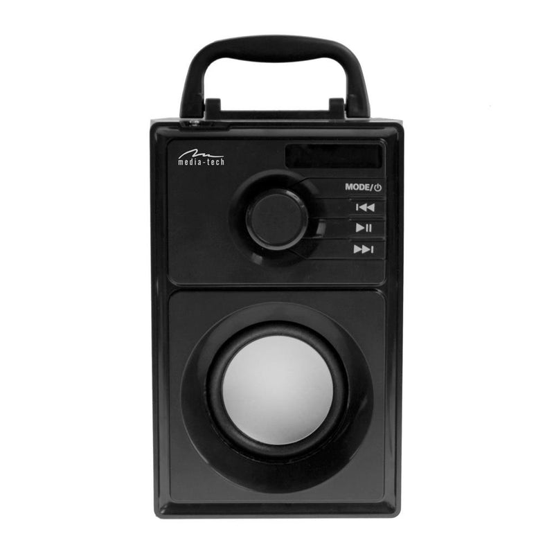 Media-Tech MT3179 Boombox Silver