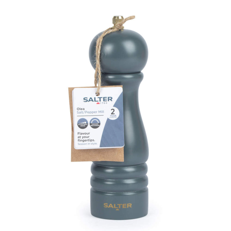 Salter BW120291GEU7 Olea Salt & Pepper Mill Grey